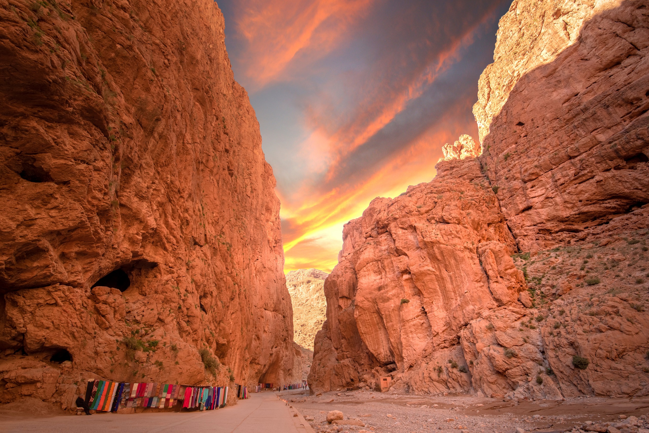 Falaises et paysage marocain